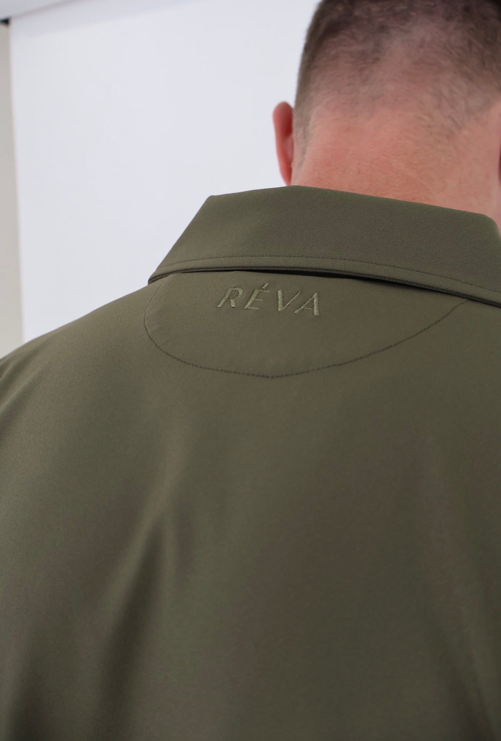 Khaki Mini Signature Techwear Jacket