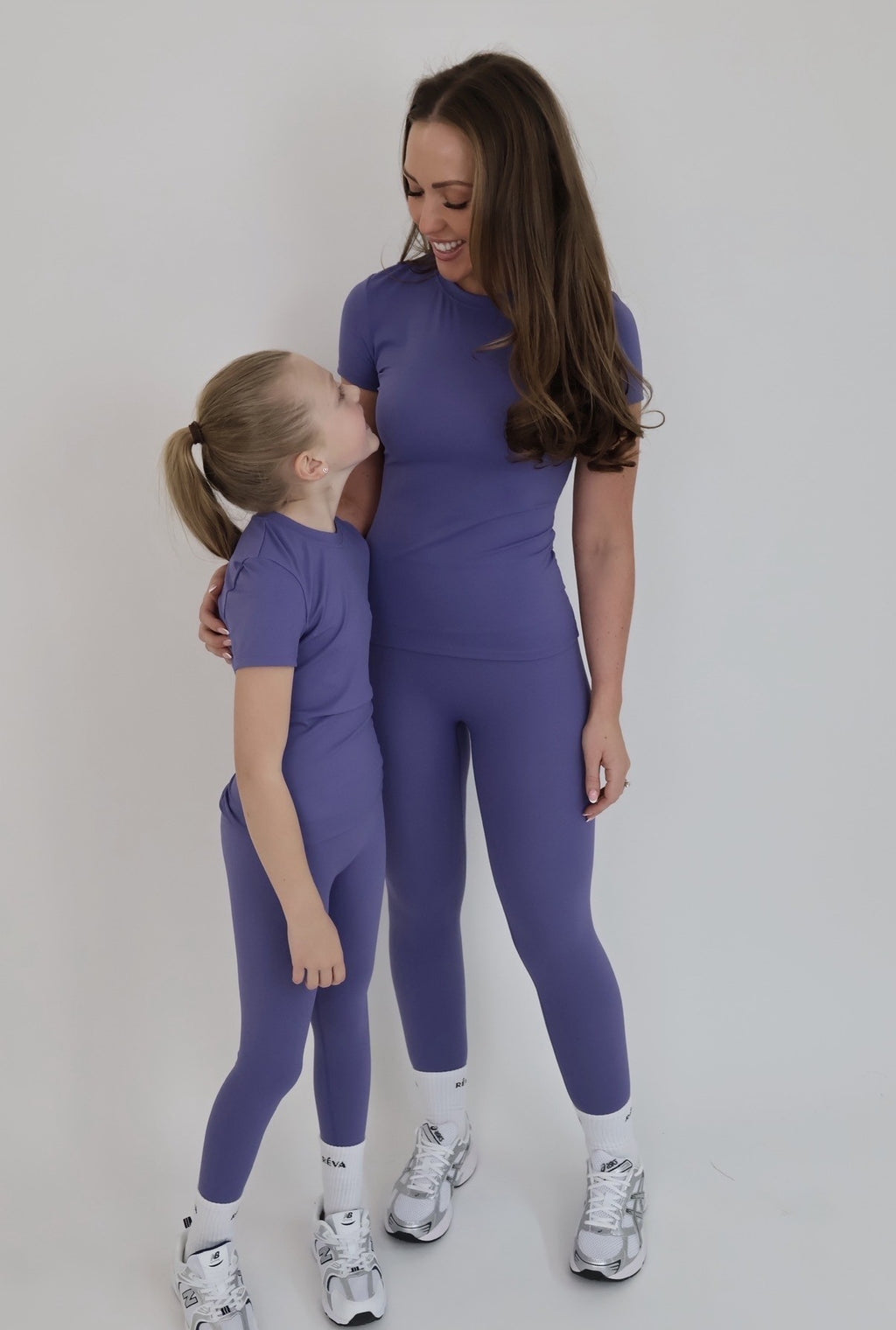 Blue-Violet Classic short sleeve top