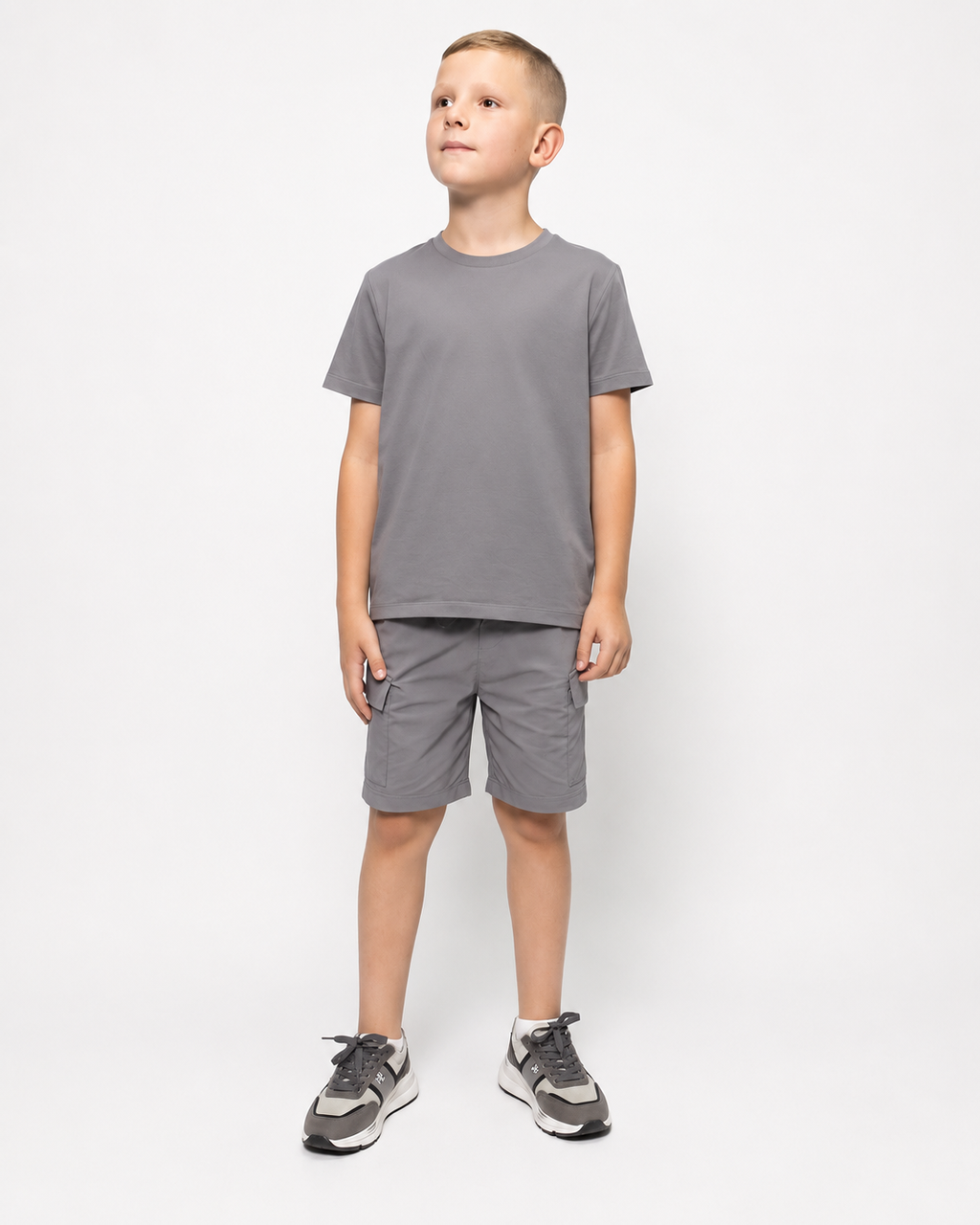 Grey Mini Signature T-Shirt