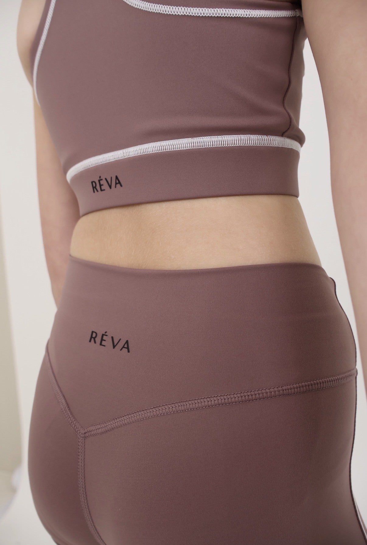 Rosewood Mini Active Core Crop Top