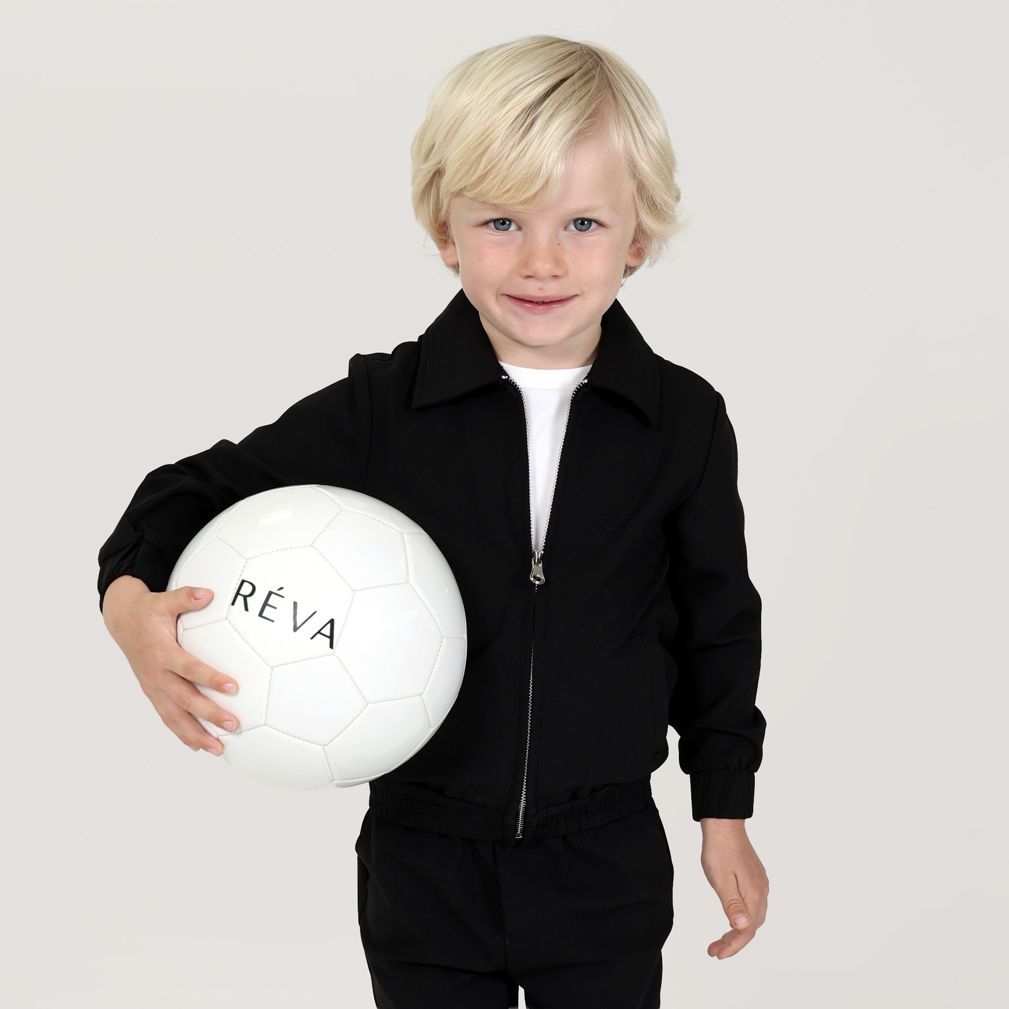 Black Mini Signature Techwear Jacket
