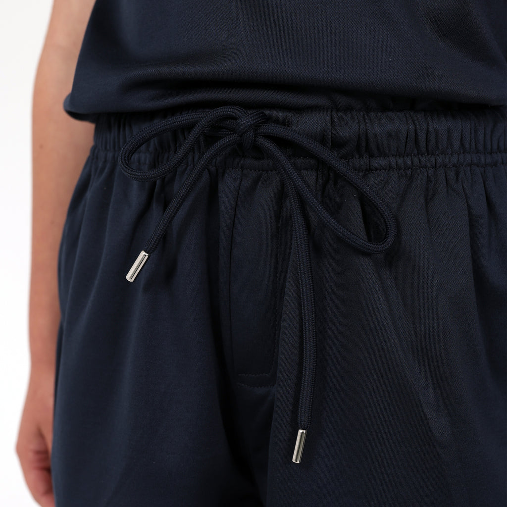 Navy Blue Essential Mini Soft Touch Shorts
