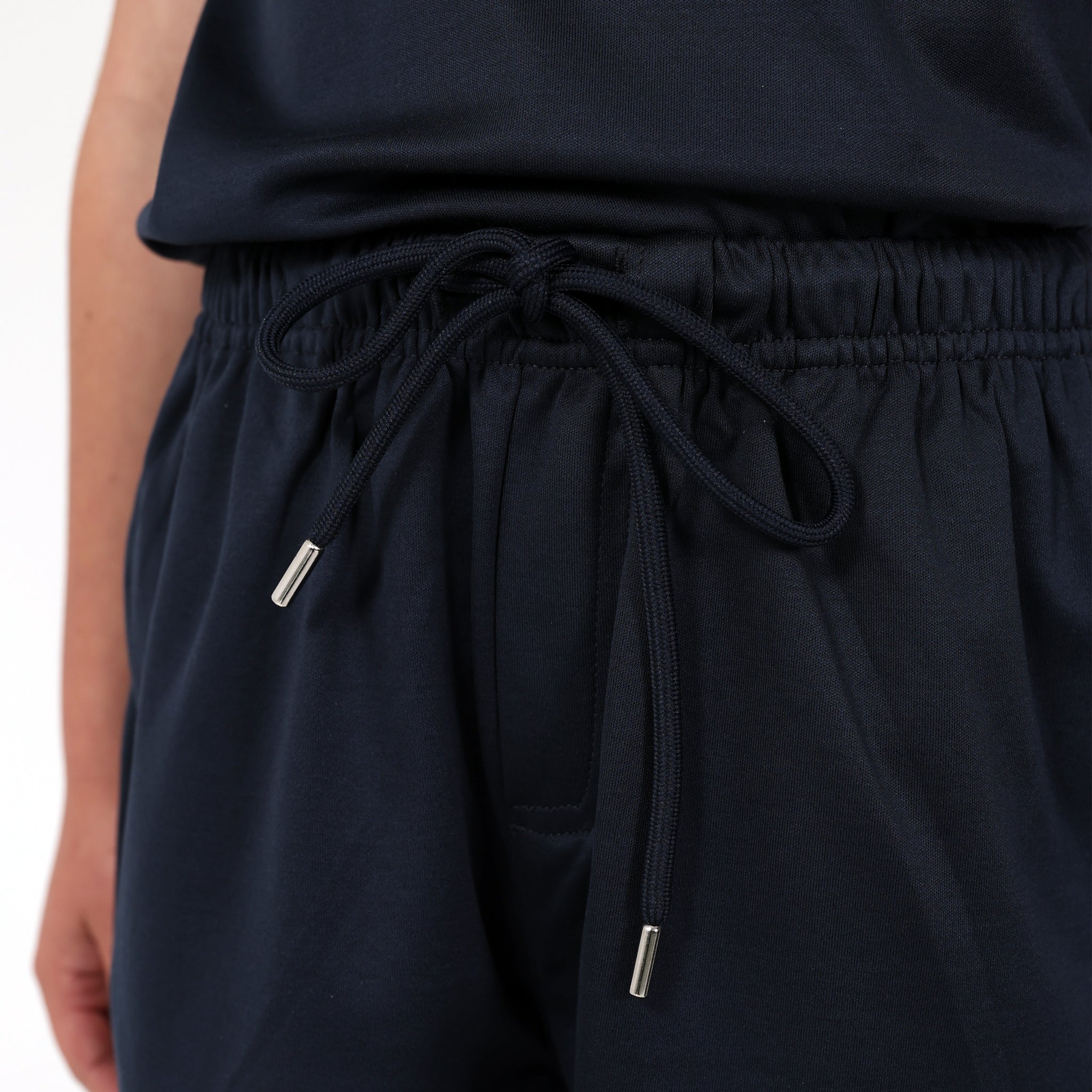 Navy Blue Essential Mini Soft Touch Shorts