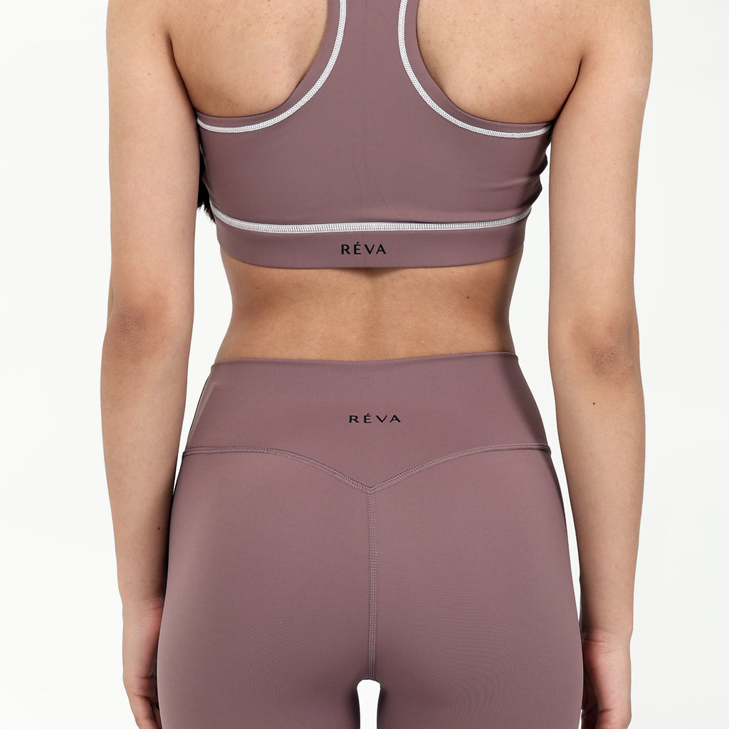 Rosewood Mini Active Core Crop Top