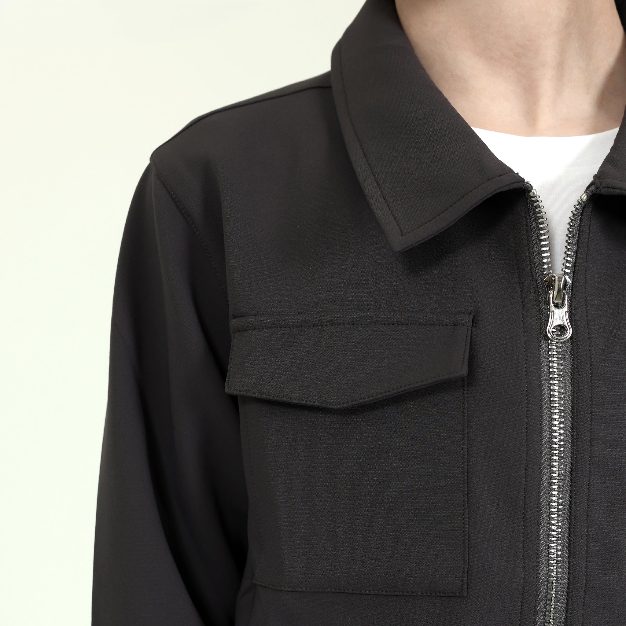 Grey Mini Signature Cargo Jacket