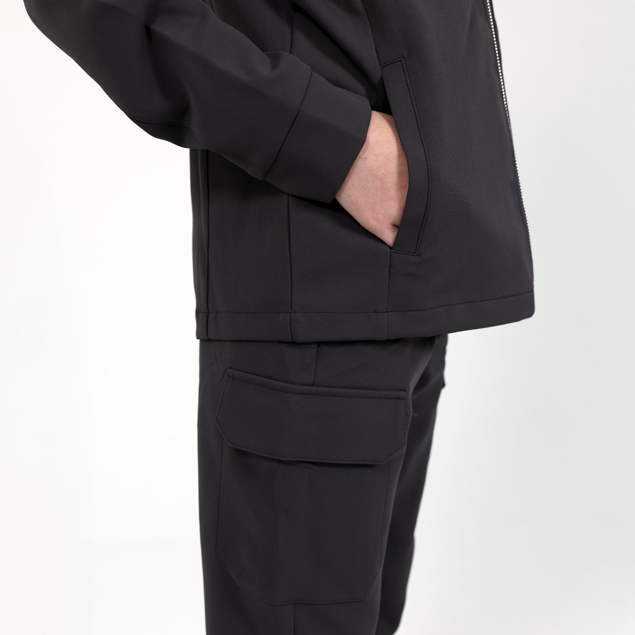 Grey Mini Signature Cargo Trousers