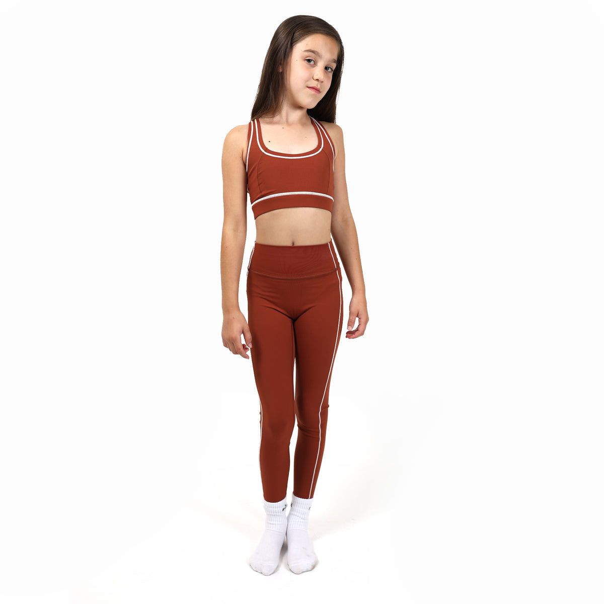 Cinnamon Mini Active Core Leggings