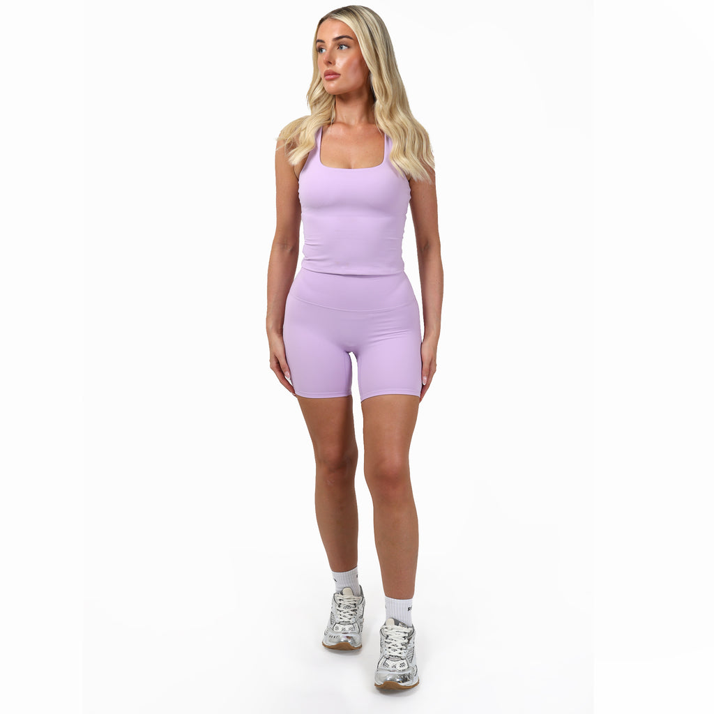 Lilac High Waist Soft Sculpt Shorts