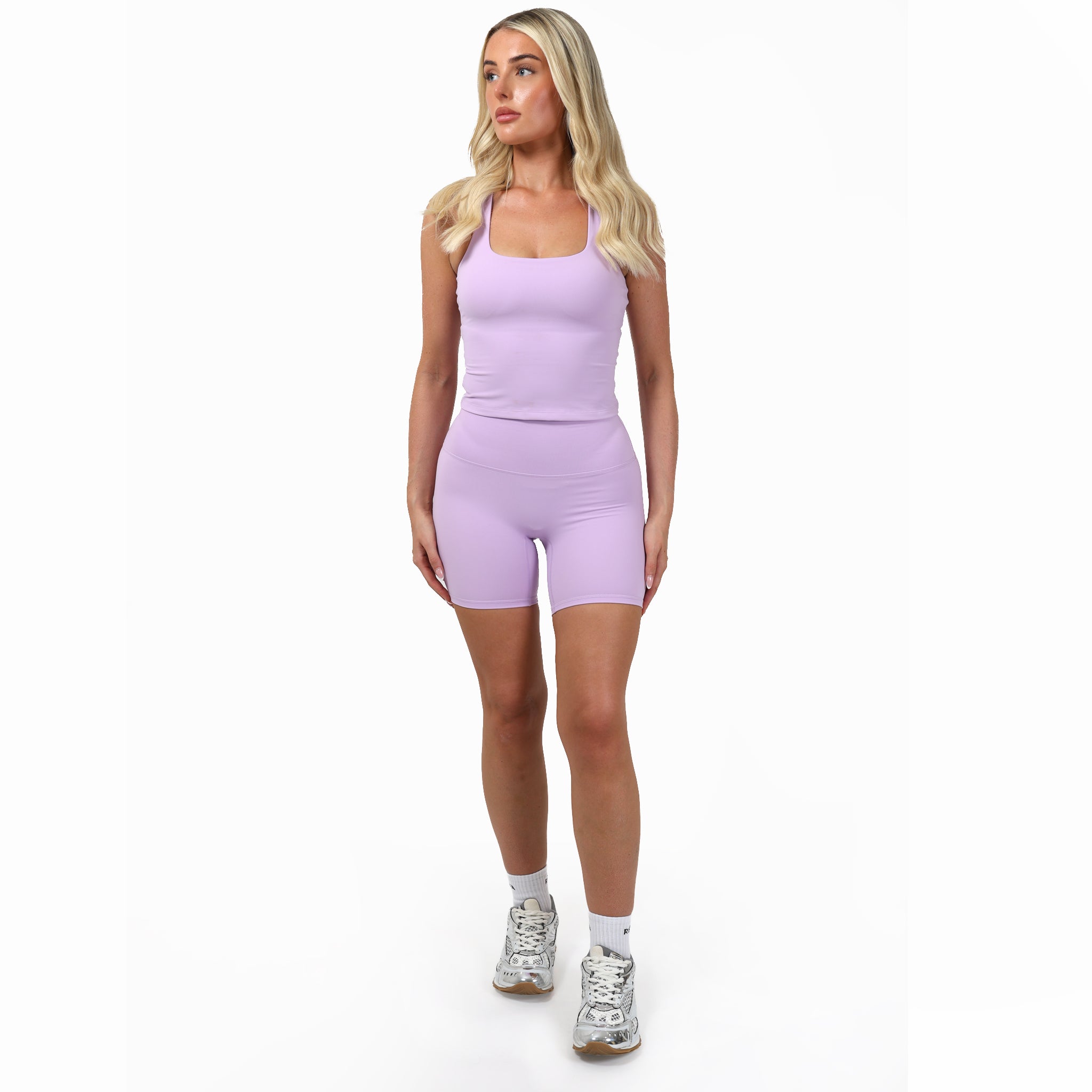 Lilac High Waist Soft Sculpt Shorts