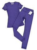 Blue-Violet Mini Classic Leggings