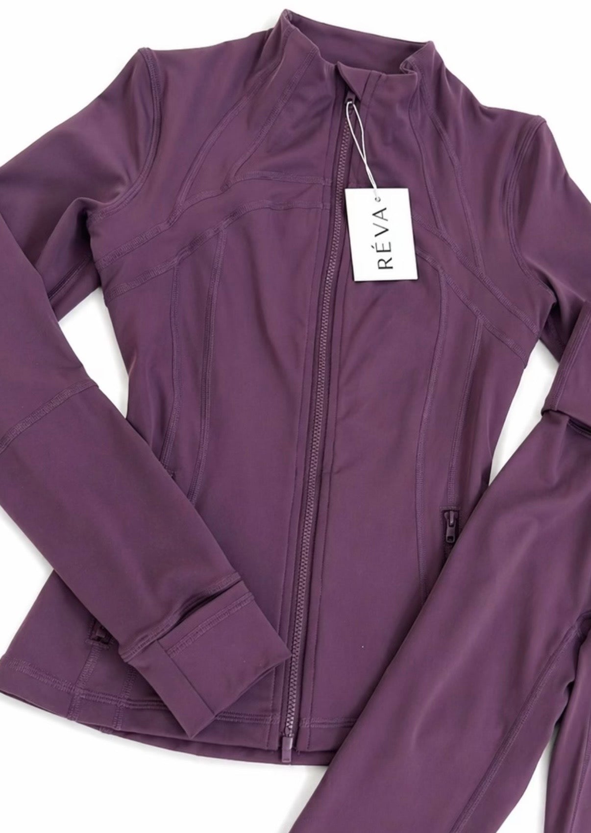 Plum Mini Sculpt Jacket