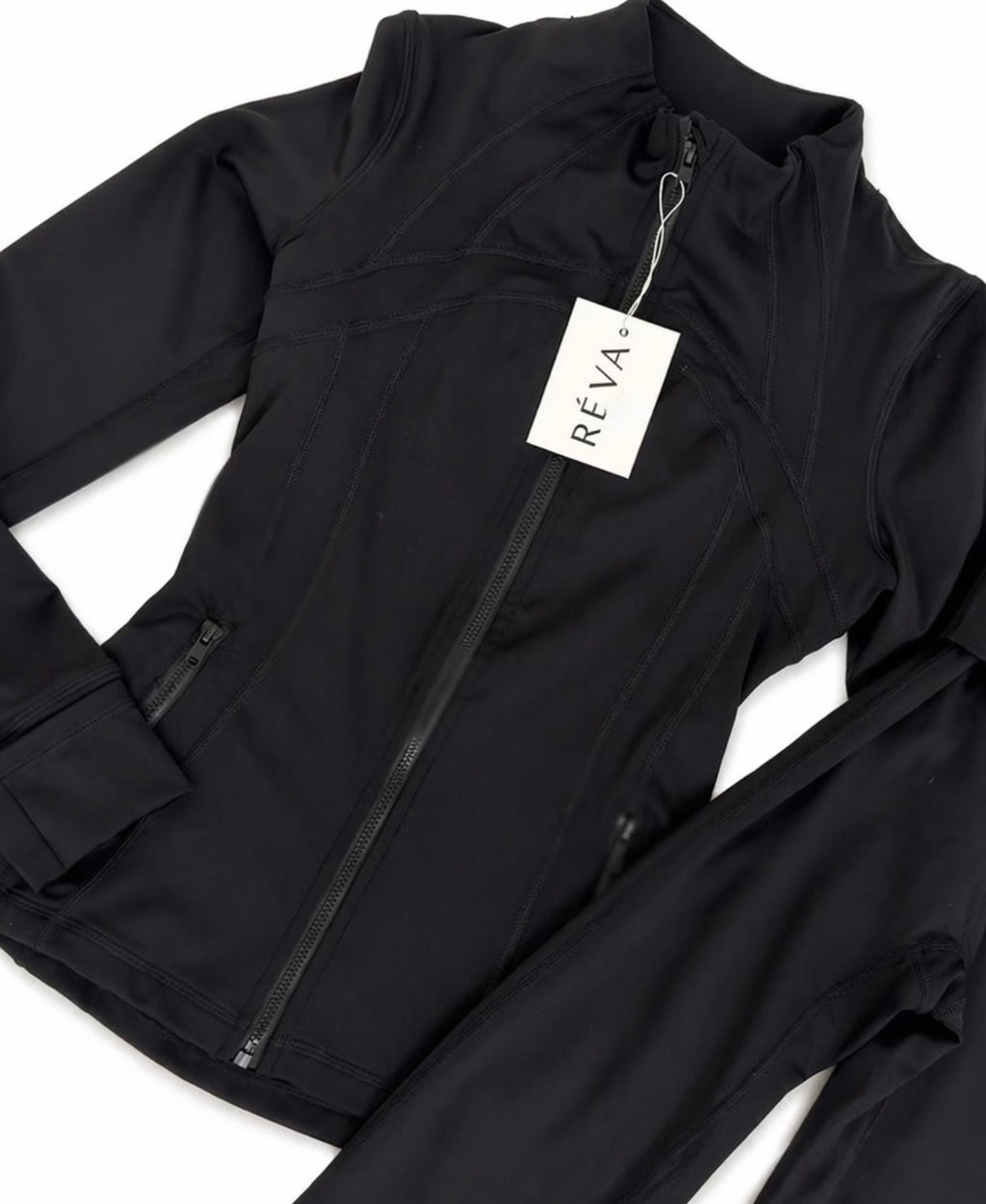 Black Mini Sculpt Jacket