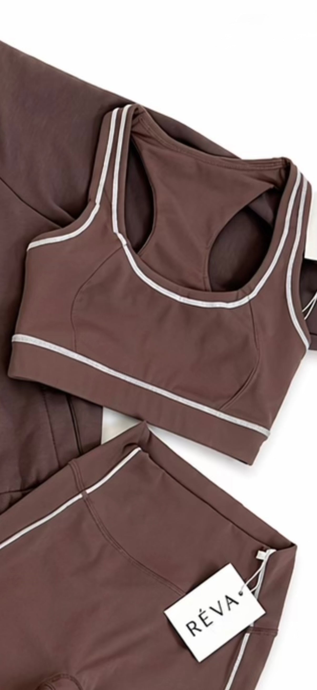 Rosewood Mini Active Core Crop Top