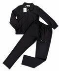 Black Mini Signature Techwear Trousers