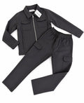 Grey Signature Cargo Trousers