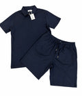 Navy Blue Essential Mini Soft Touch Shorts