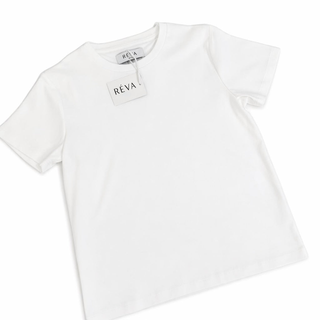 Mini White Essential soft touch t-shirt