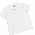 Mini White Essential soft touch t-shirt