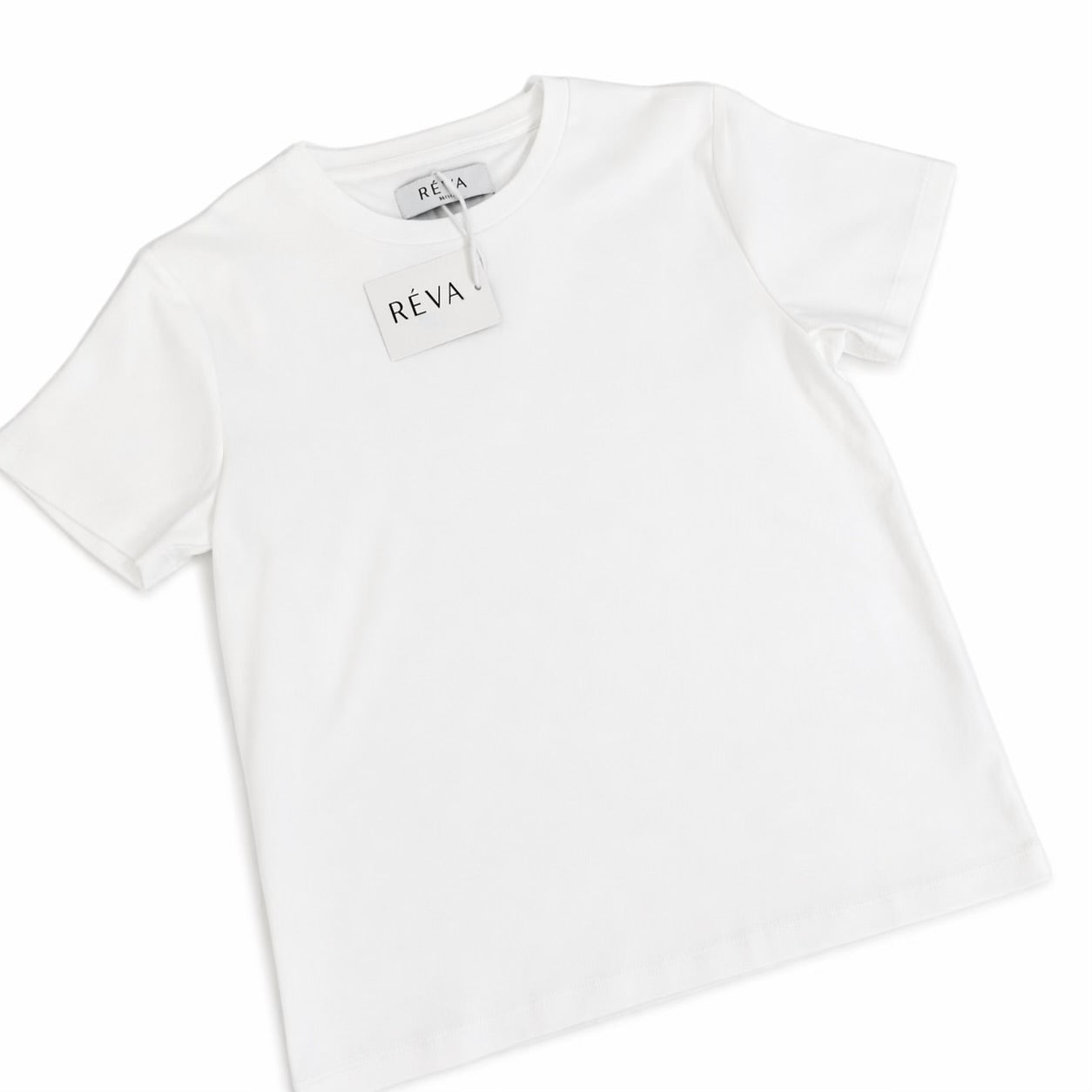 Mini White Essential soft touch t-shirt