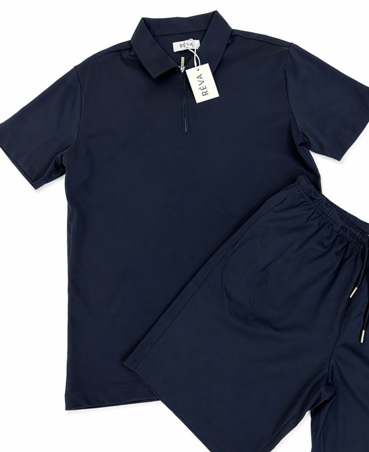 Navy Blue Mini Essential soft touch polo
